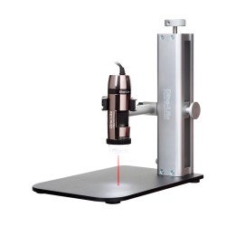 Microscop USB cu camera de 5Mpx marire 130-220X, citire automata a nivelului de marire si control flexibil al iluminarii si indicator laser al punctului de focus